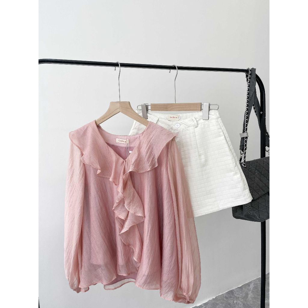 Quần shorts nữ thiết kế lưng cao cơ bản - Soda Shorts - GOÛT DE JUN