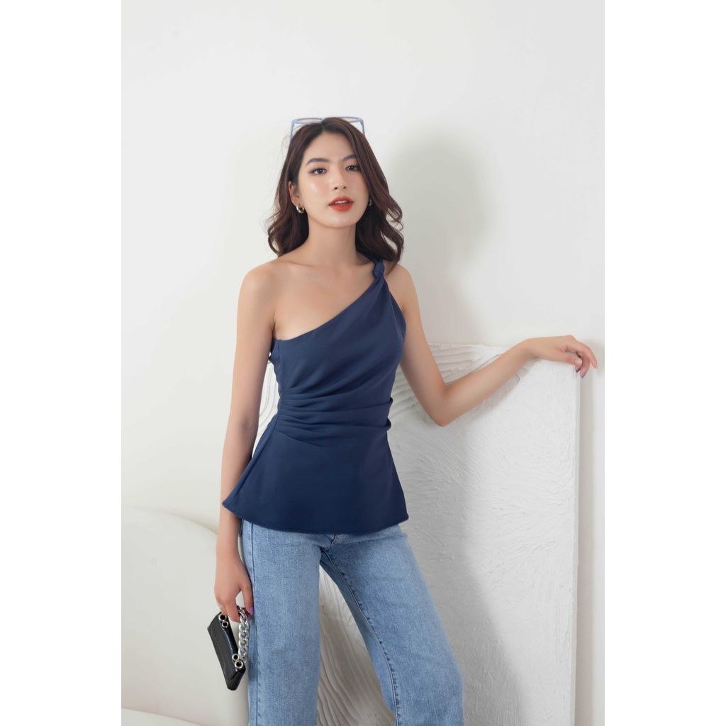 GOÛT DE JUN - Áo kiểu nữ lệch vai - Charmee top