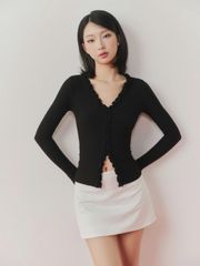 Chân Váy Nữ CLEOSI Form Ngắn Basic GOÛT DE JUN