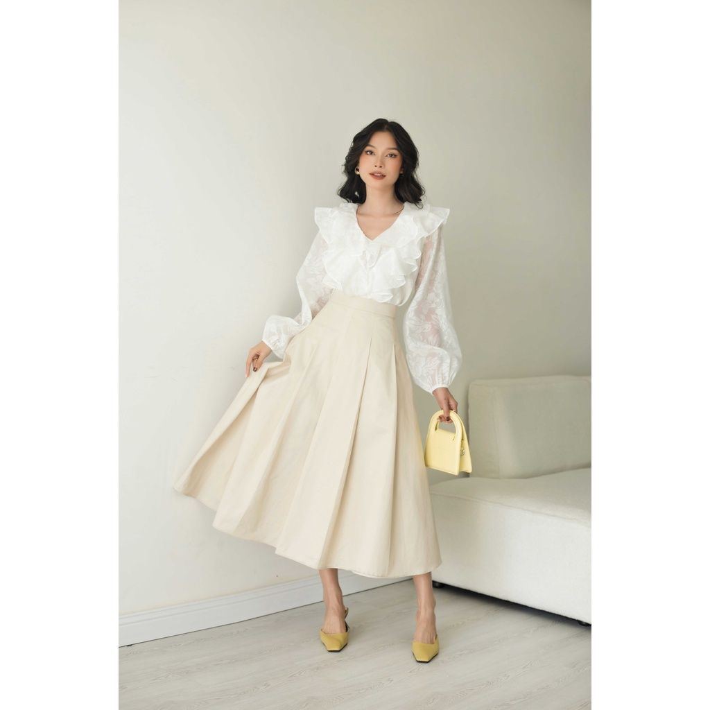 GOÛT DE JUN - Chân váy nữ dáng dài - Picha Skirt