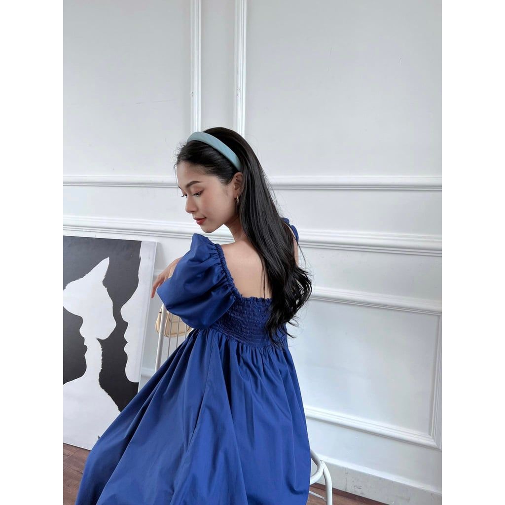 GOÛT DE JUN - Đầm dài babydoll tay bồng - Austin Dress