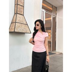 Chân Váy Nữ Form Dài Basic Dễ Phối Đồ - SANDRO SKIRT - GOÛT DE JUN