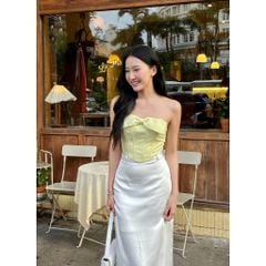 Áo Croptop Cúp Ngực Thiết Kế Corset Sexy - KATY TOP - GOÛT DE JUN