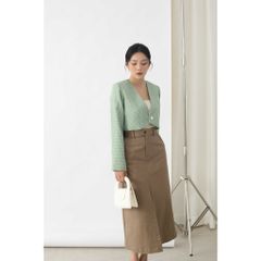 GOÛT DE JUN - Áo nữ croptop tay dài - Tifa top