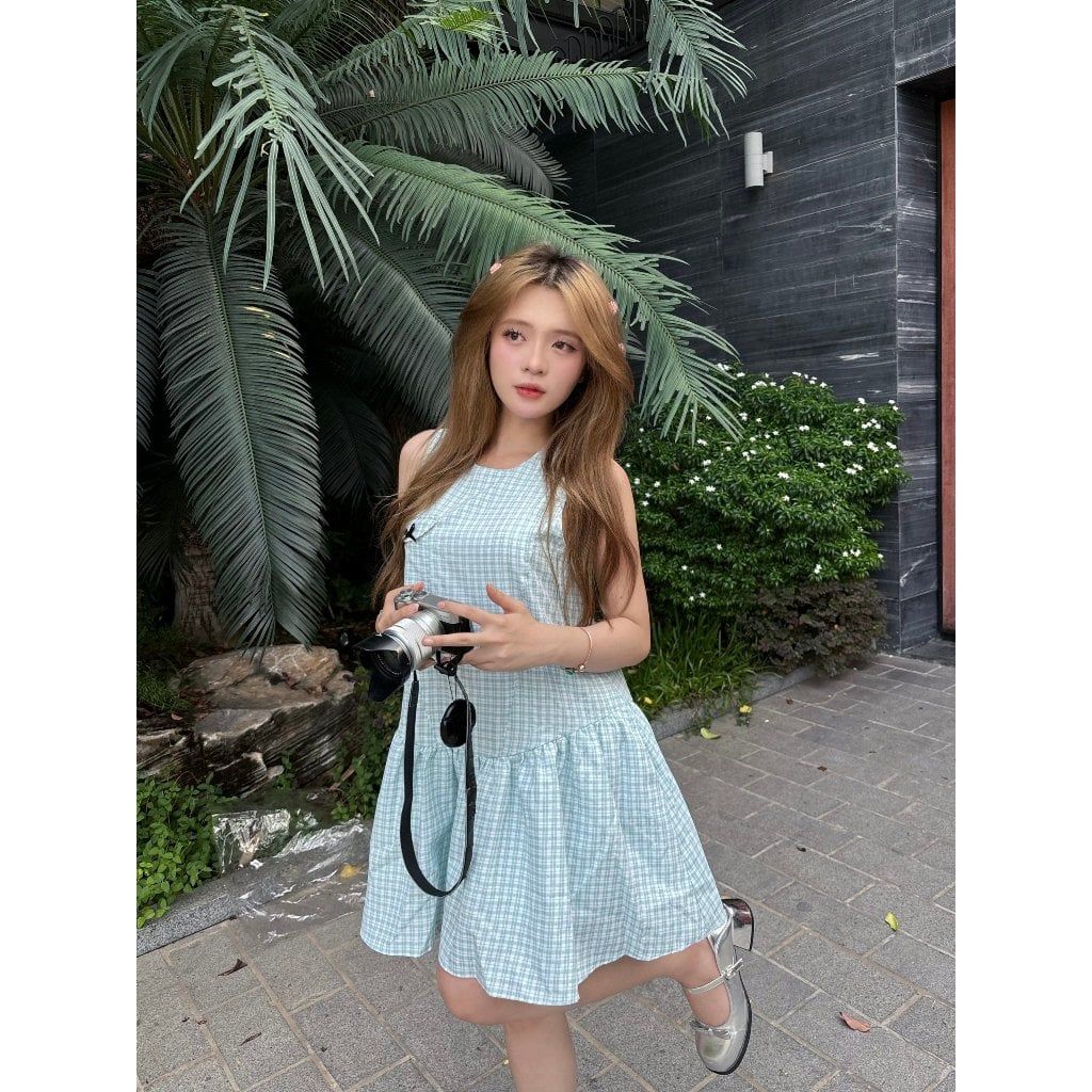 Đầm Nữ Dáng Xoè Ngắn Bánh Bèo Dễ Thương - KEING DRESS - GOÛT DE JUN