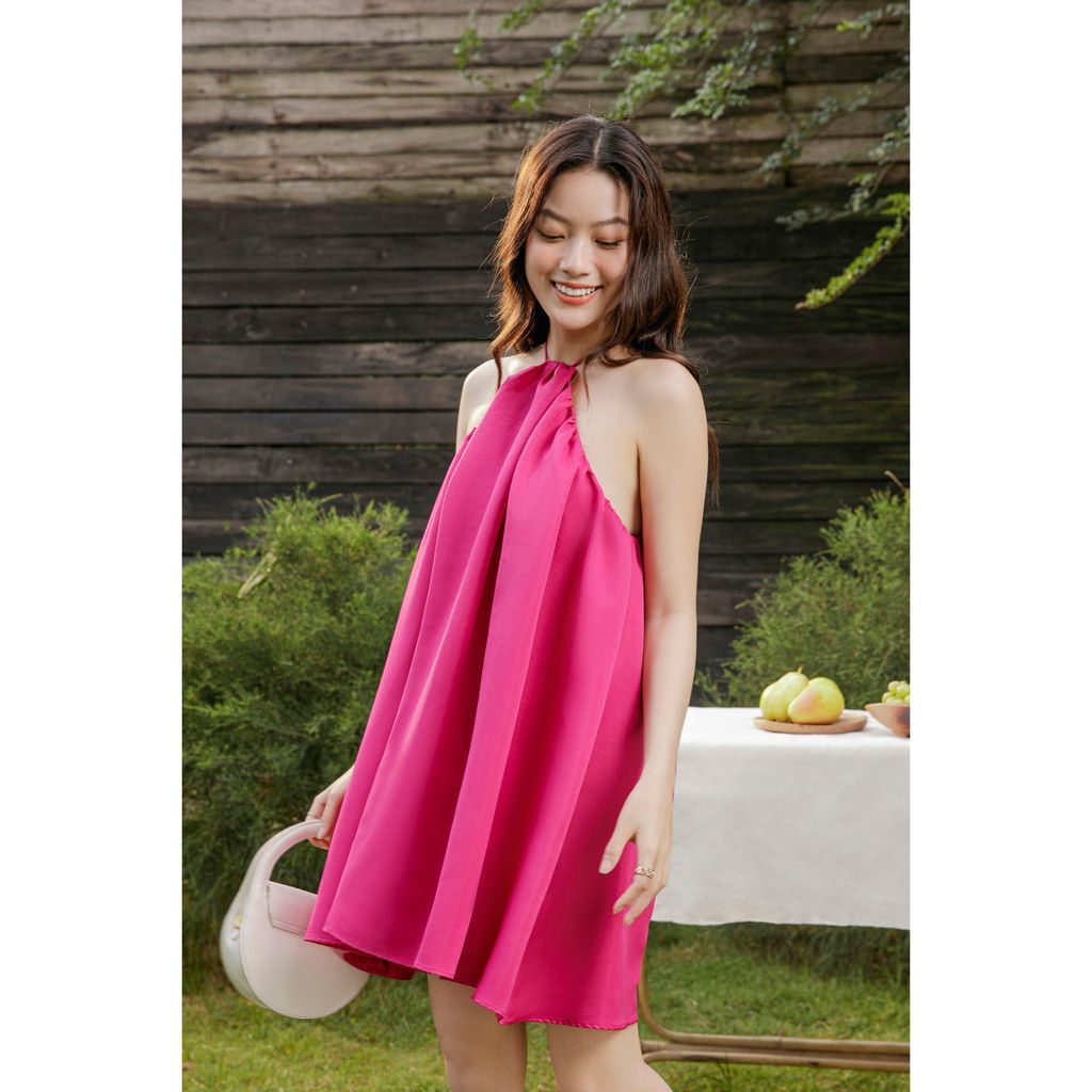 Đầm Nữ Thiết Kế Cổ Yếm Freesize HALEN DRESS - GOÛT DE JUN