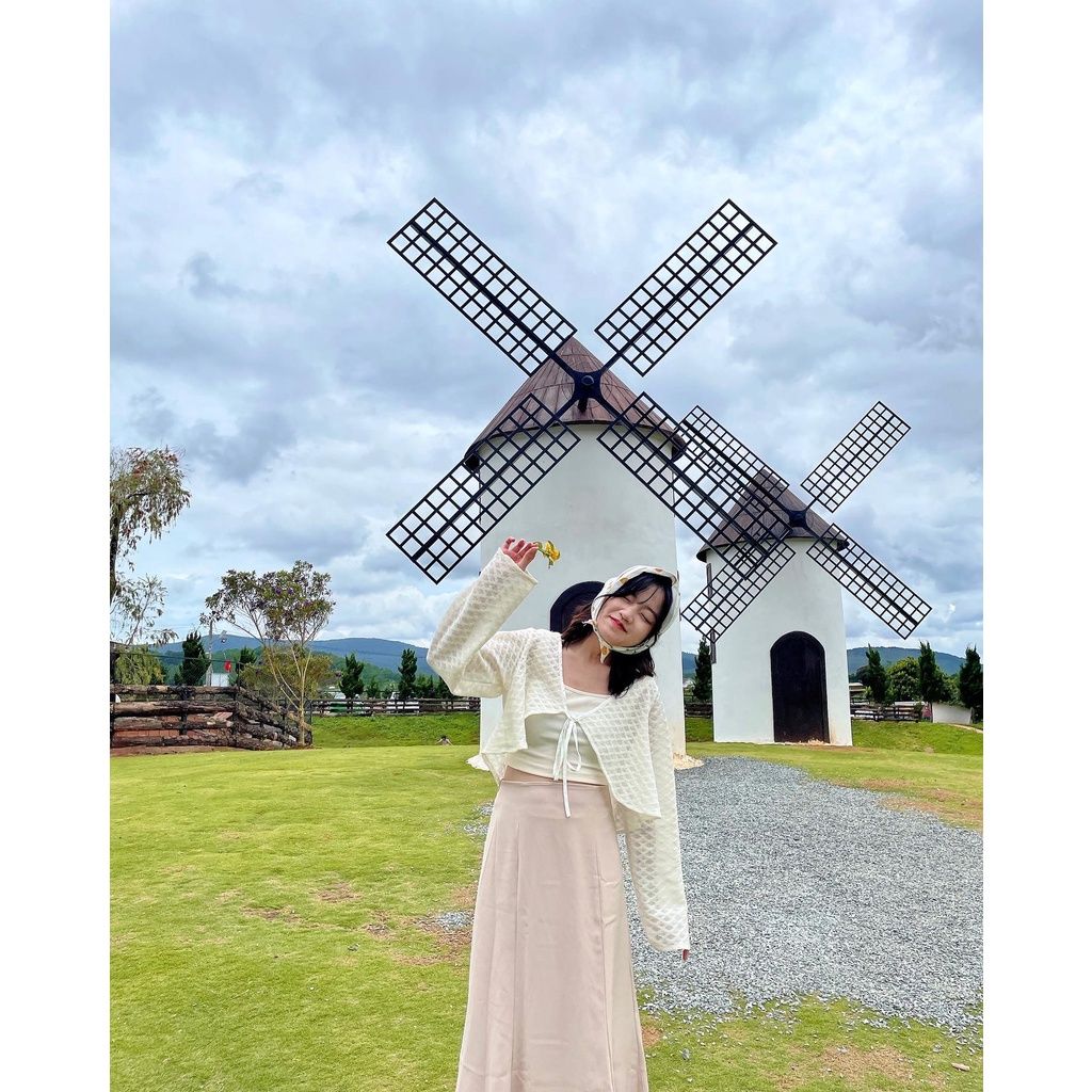 GOÛT DE JUN - Áo khoác cardigan dáng croptop nữ - Donna Top