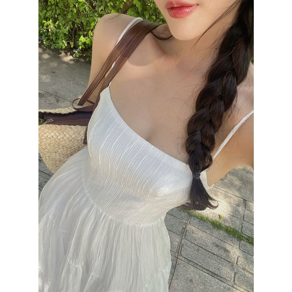 Đầm Nữ 2 Dây Maxi Đi Biển Nhẹ Nhàng Nữ Tính - NICA DRESS - GOÛT DE JUN