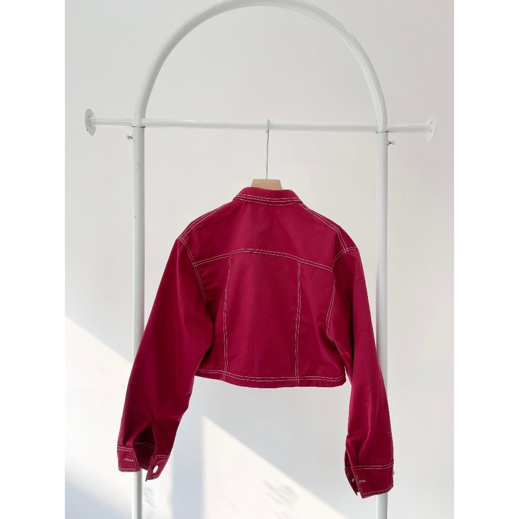 Áo Khoác Nữ Kaki Túi Hộp HAESOO JACKET - GOÛT DE JUN
