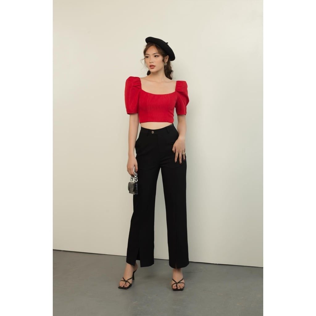 GOÛT DE JUN - Quần tây ống xẻ - Zieko Pants