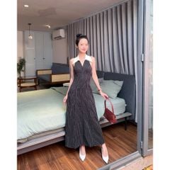 Đầm Nữ Dài Thiết Kế Cổ Trụ Sơ Mi Thanh Lịch Nữ Tính - HELGA DRESS - GOÛT DE JUN