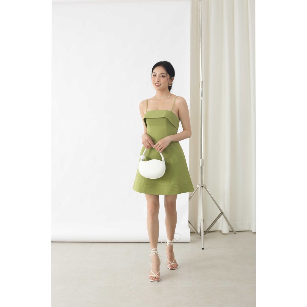 Đầm nữ 2 dây xòe dáng ngắn Blanky Dress - GOÛT DE JUN