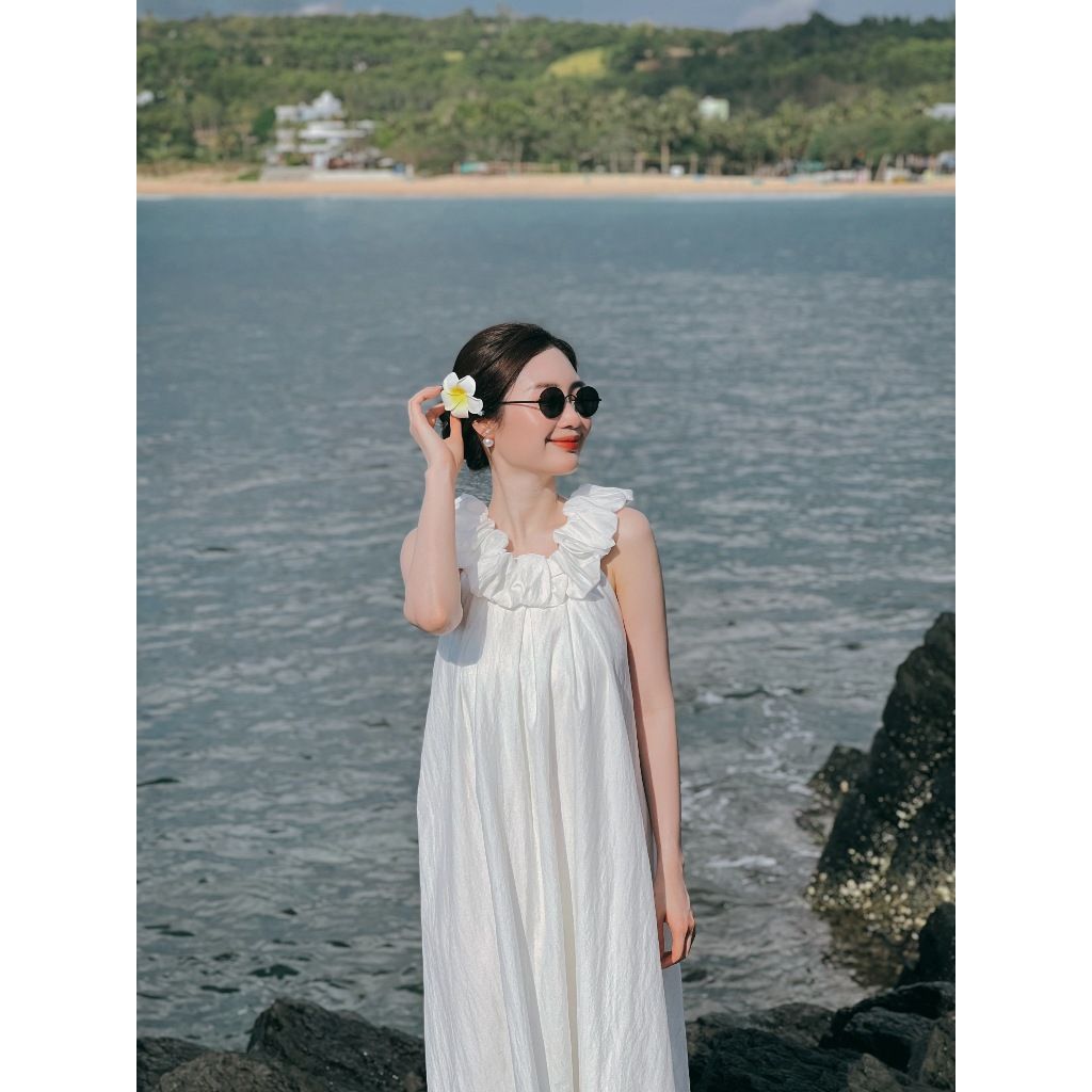 Đầm Maxi Nữ Đi Biển Dáng Xòe - MISOUL DRESS - GOÛT DE JUN