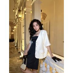 GOÛT DE JUN - Áo blazer nữ ngắn tay túi nấp - MOLA  BLAZER