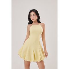 Đầm Nữ Cổ Yếm Dáng Bí Form Ngắn - SAMI DRESS - GOÛT DE JUN