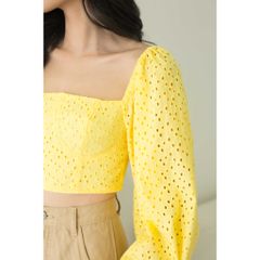 GOÛT DE JUN - Áo croptop tay dài - Jocasta Top