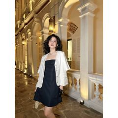 GOÛT DE JUN - Áo blazer nữ ngắn tay túi nấp - MOLA  BLAZER