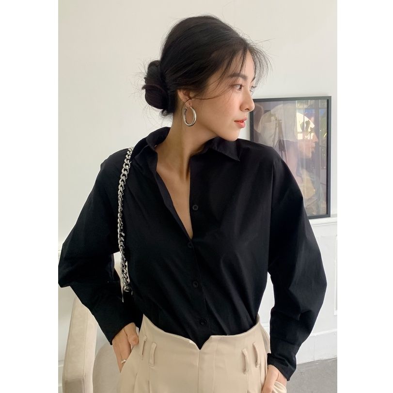 [Mã LT50 giảm 50k đơn 250k] Áo Sơ Mi | Goût De Jun | Oshy Shirt