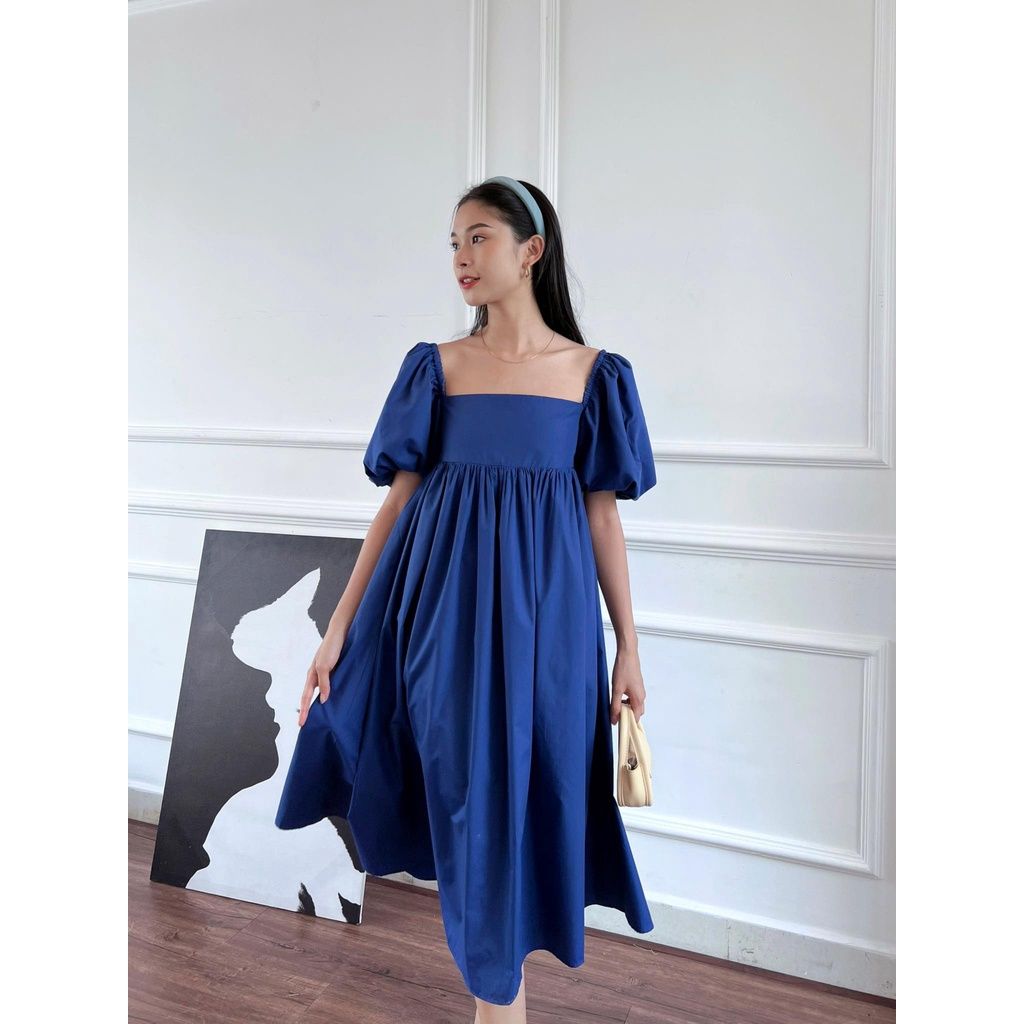 GOÛT DE JUN - Đầm dài babydoll tay bồng - Austin Dress