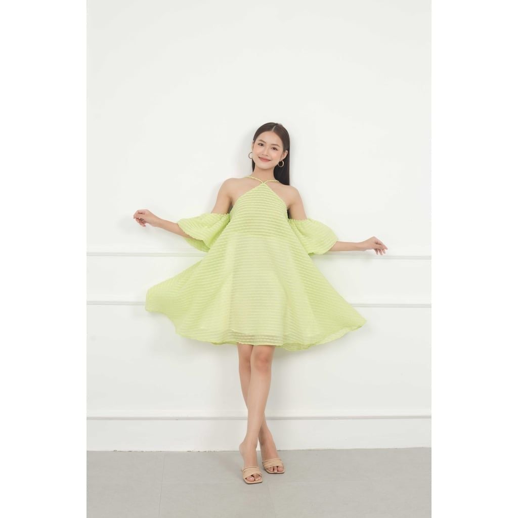 GOÛT DE JUN - Đầm cổ yếm - Leah Dress