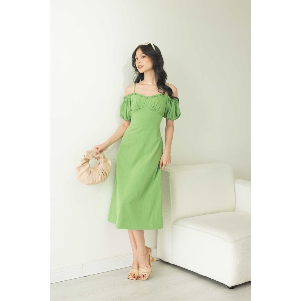 GOÛT DE JUN - Đầm xanh dáng dài - Salinda Dress
