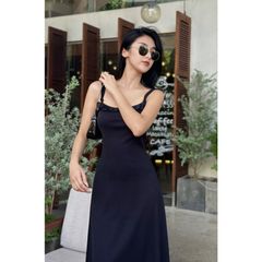 Đầm Hai Dây Kiểu Dáng Xòe Form Dài - TOGA DRESS - GOÛT DE JUN