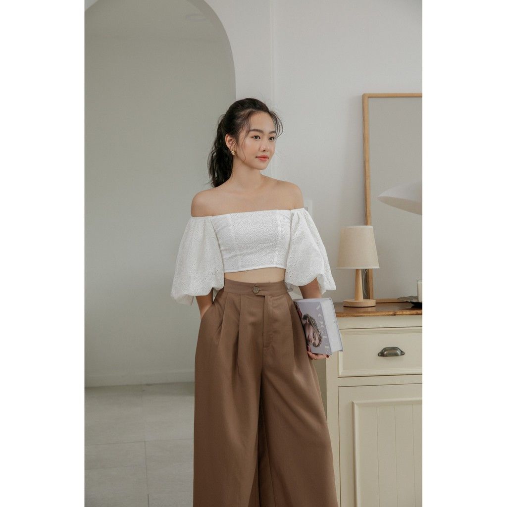 [Mã LT50 giảm 50k đơn 250k] Áo croptop Cut-out lưng Goût De Jun LIMZY TOP