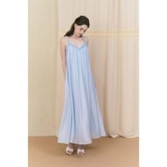 Đầm Nữ MAHIK DRESS 2 Dây Xoắn Bèo Form Maxi Đi Biển GOUT DE JUN
