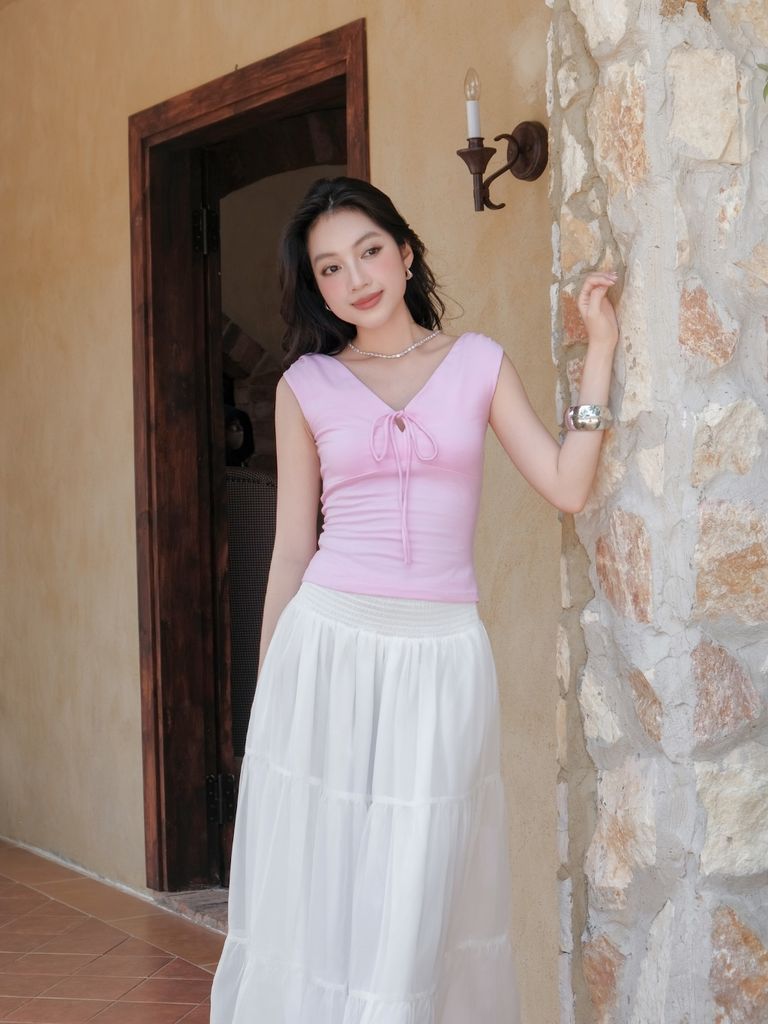 Chân Váy Nữ ZARIS Dáng Dài Mùa Hè Dễ Thương GOÛT DE JUN
