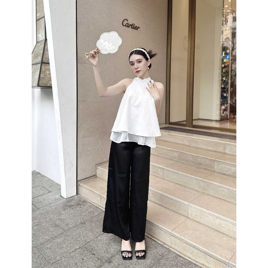 Quần lụa áo dài Waka Pants - GOÛT DE JUN