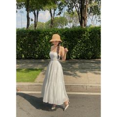 Đầm Nữ 2 Dây Maxi Đi Biển Nhẹ Nhàng Nữ Tính - NICA DRESS - GOÛT DE JUN