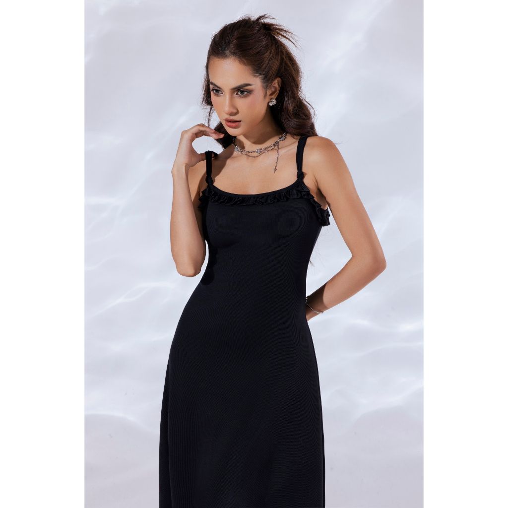 Đầm Hai Dây Kiểu Dáng Xòe Form Dài - TOGA DRESS - GOÛT DE JUN