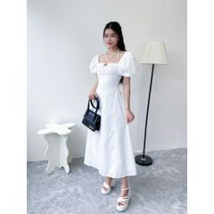 Đầm Nữ Nữ Đi Tiệc Tay Phồng Thanh Lịch Nữ Tính - POLIE DRESS - GOÛT DE JUN