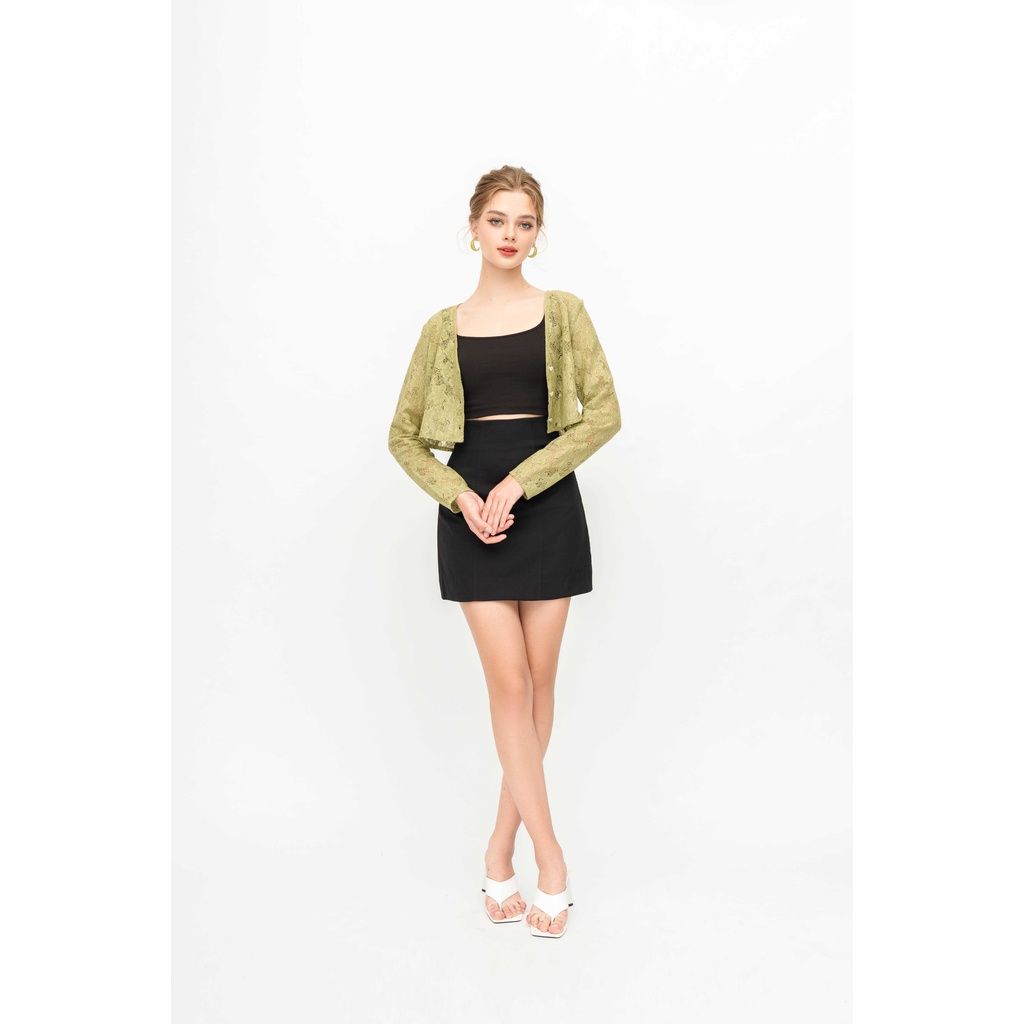 GOÛT DE JUN - Áo khoác cardigan dáng croptop nữ - Juna Cardigan