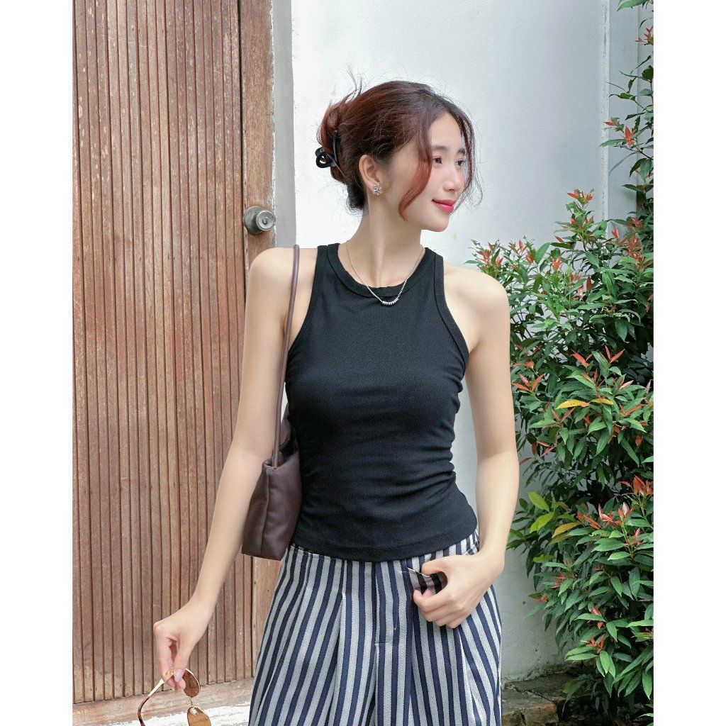 Quần Tây Nữ Ống Rộng Kẻ Sọc Hot Trend - NESSA PANTS- GOÛT DE JUN