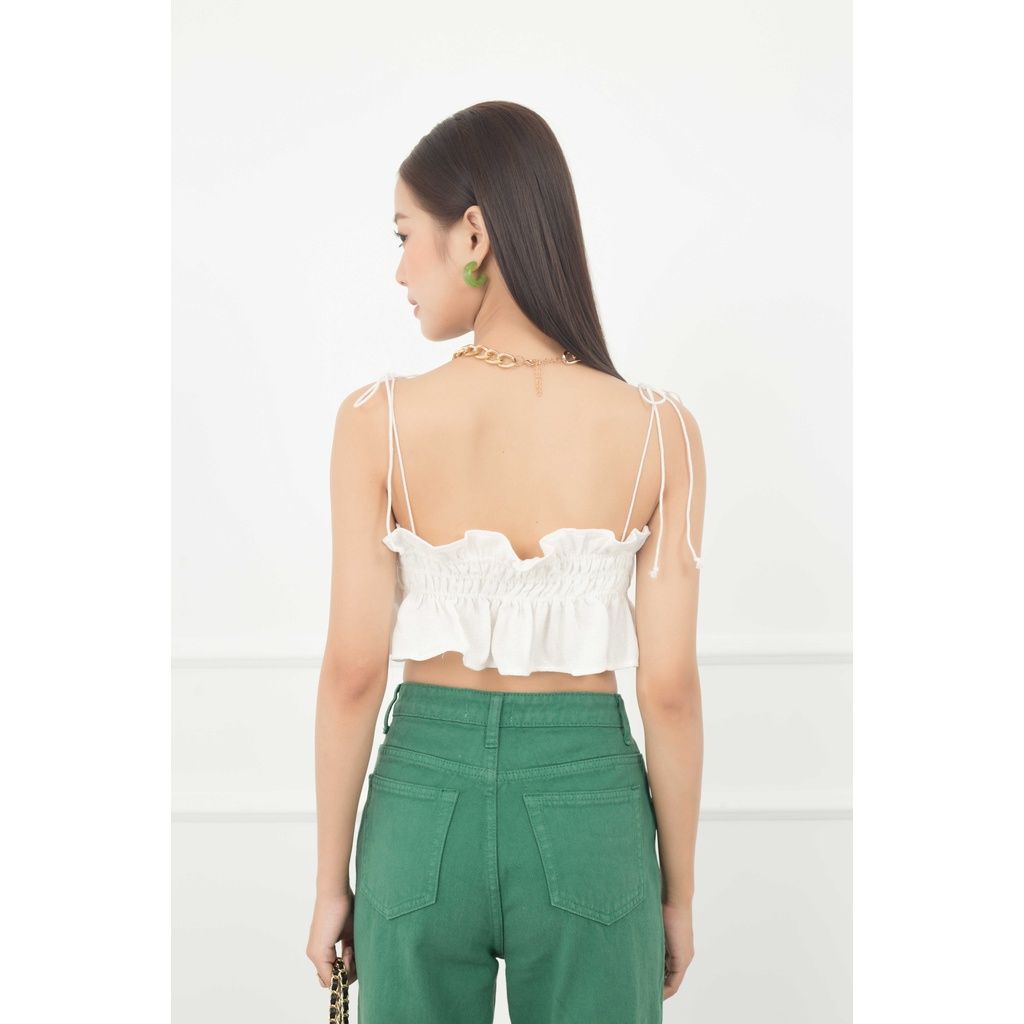 GOÛT DE JUN - Áo hai dây croptop - Lioky Top
