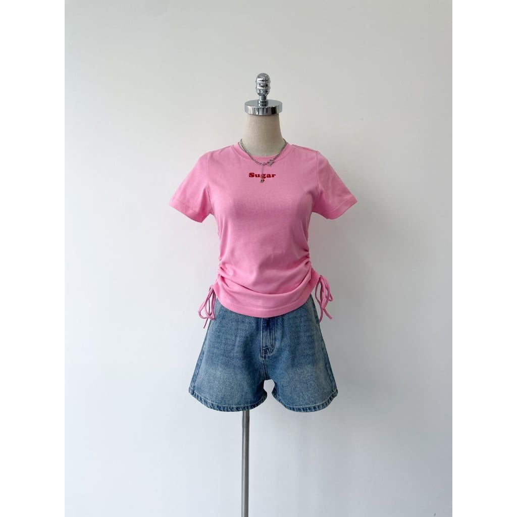 Áo Thun Baby Tee Rút Dây Mặc 2 Kiểu - NASU TEE - Goût De Jun