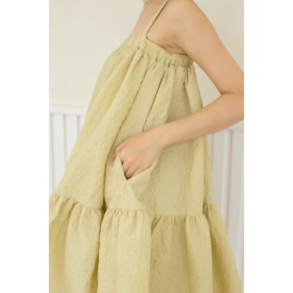 GOÛT DE JUN - Đầm hai dây form babydoll - Ginna Dress