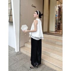 Quần lụa áo dài Waka Pants - GOÛT DE JUN