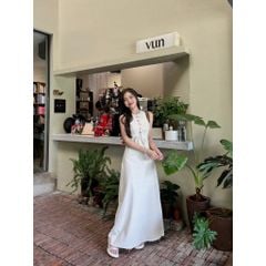 Đầm Nữ Thiết Kế Thắt Dây Form Dài Tôn Dáng- EMRI DRESS - GOÛT DE JUN