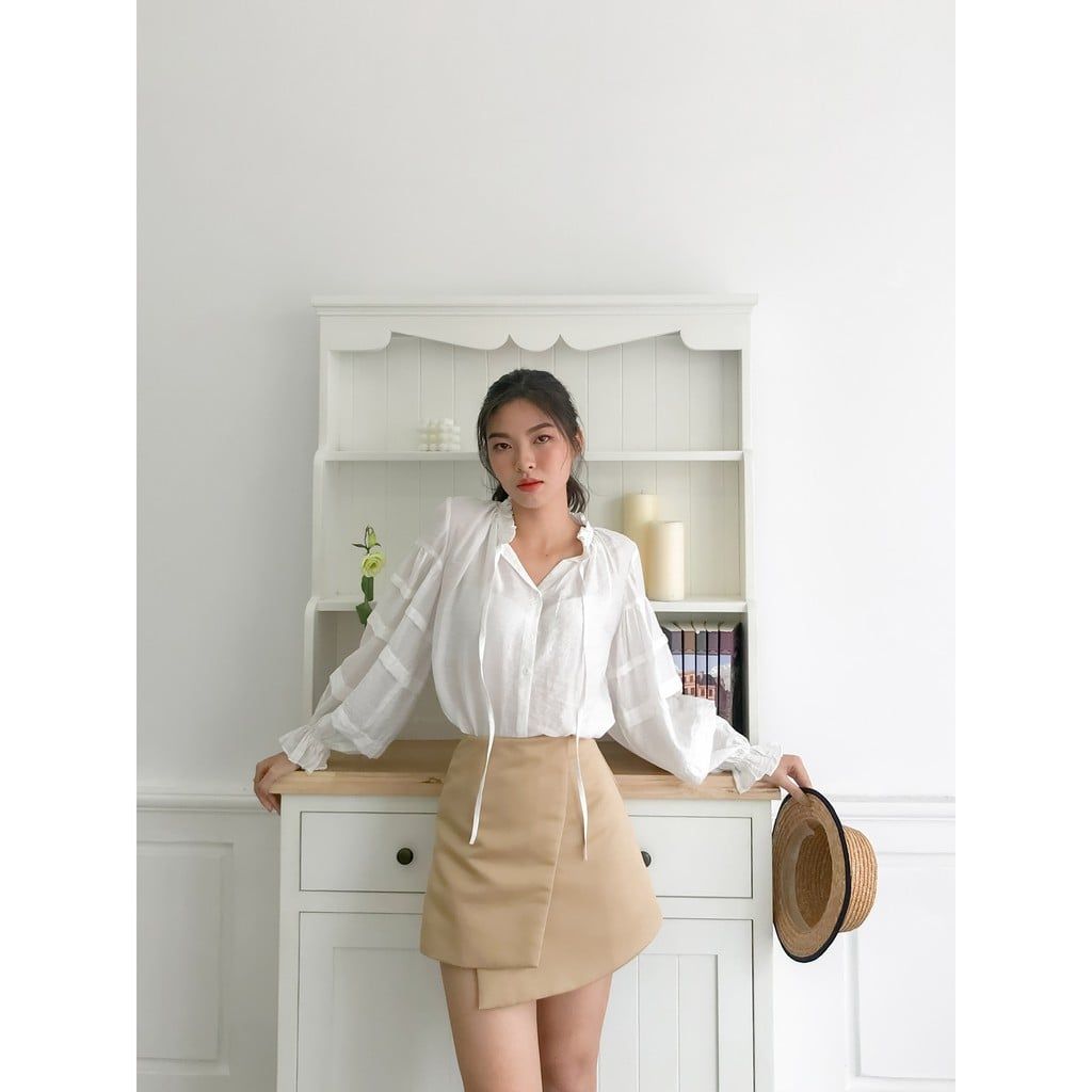 [Mã LT50 giảm 50k đơn 250k] Áo tay phồng Goût De Jun JOVIA TOP
