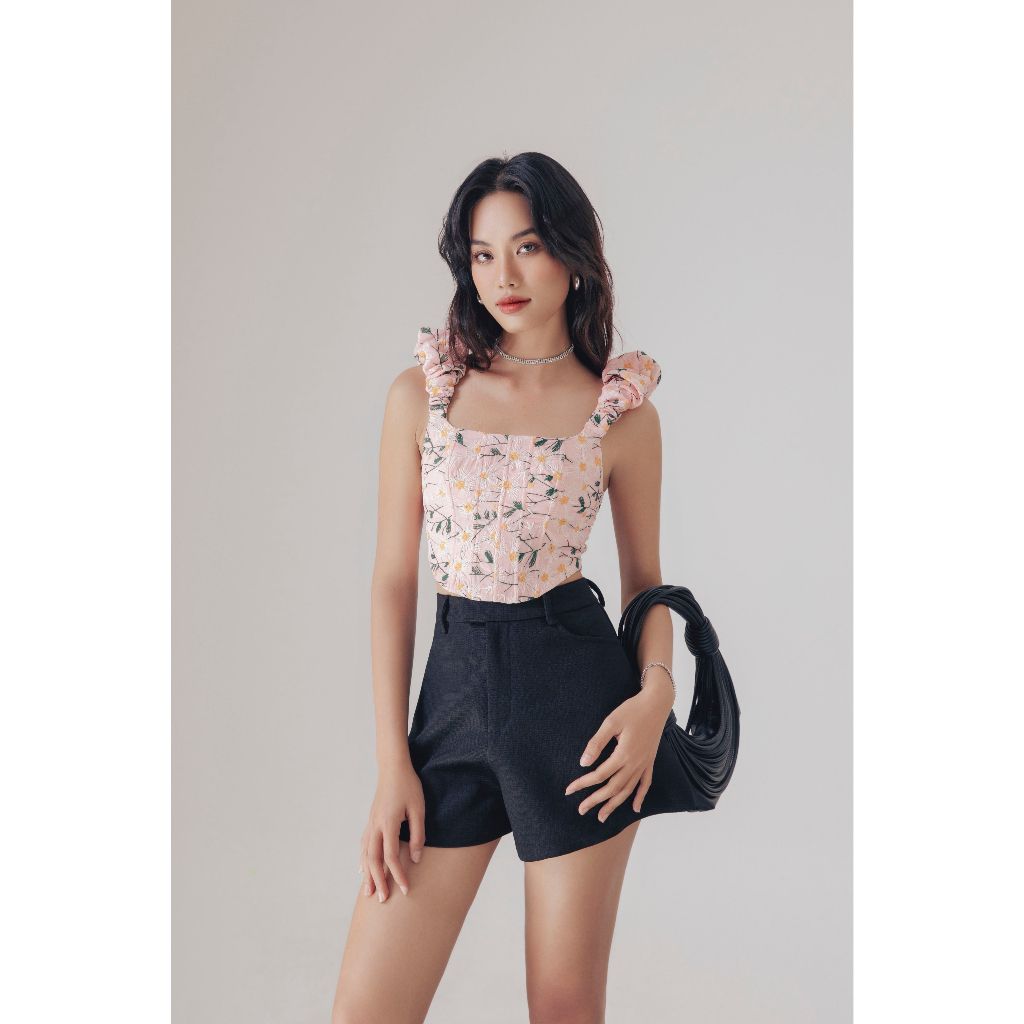 Quần Shorts Lưng Cao Cơ Bản Vian Shorts - GOÛT DE JUN