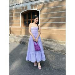 Đầm Nữ Hai Dây Maxi Đi Biển Nhún Eo Tôn Dáng - ROMIS DRESS - GOÛT DE JUN