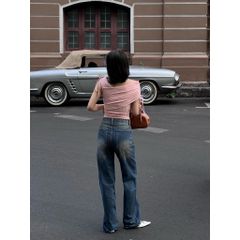 Quần Jeans Nữ Ống Rộng Basic Thời Trang - ICEY JEAN - GOÛT DE JUN