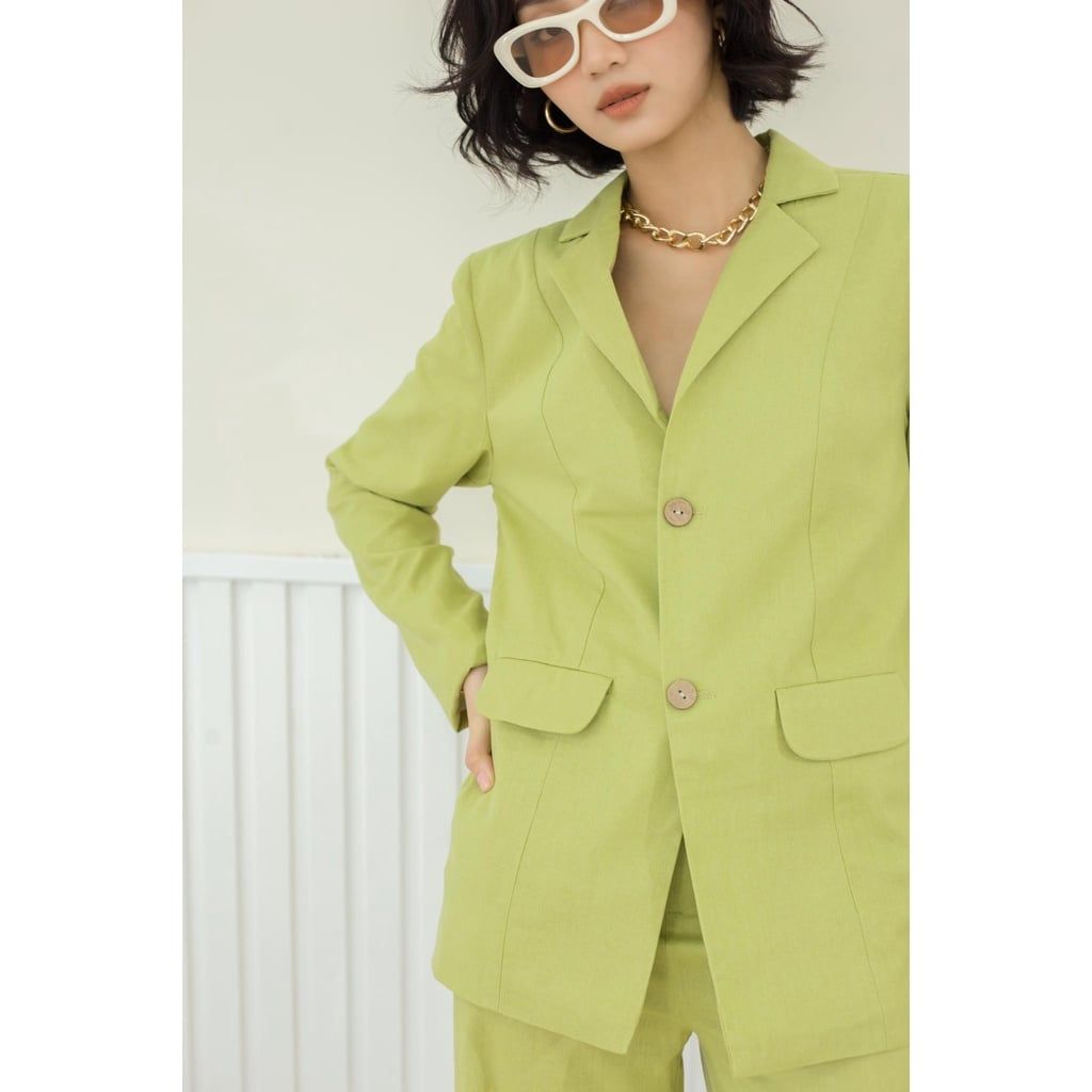 GOÛT DE JUN - Áo khoác blazer linen - Esther Blazer