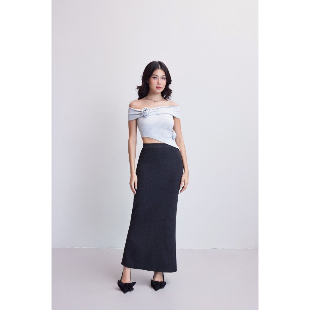 Chân Váy Thun Đuôi Cá Dài Tôn Dáng - MAIKA SKIRT - GOÛT DE JUN