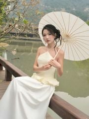 Chân váy Nữ FOREFS Dáng Dài From Xòe Nữ Tính GOÛT DE JUN