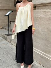 Quần Nữ SRIKON Ống Rộng Basic Nữ Tính GOÛT DE JUN