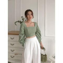 Áo Croptop Cut-out lưng Goût De Jun PYKO TOP