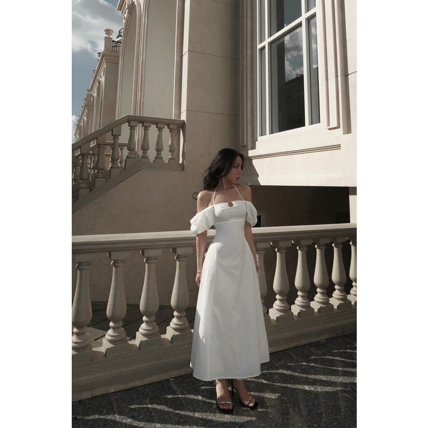 Đầm Nữ Nữ Đi Tiệc Tay Phồng Thanh Lịch Nữ Tính - POLIE DRESS - GOÛT DE JUN